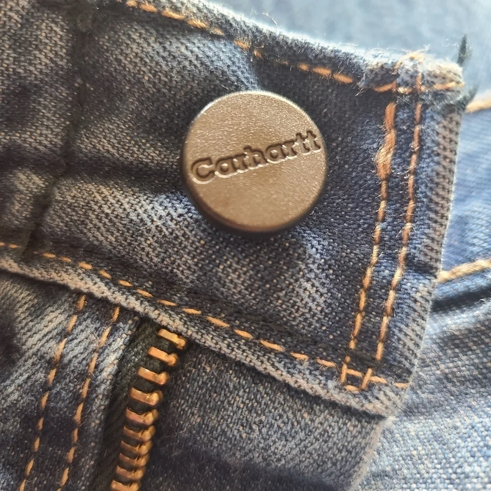 Carhartt HRC2 Medium Wash Jeans Size 42X30